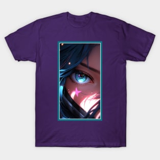 Anime Girl Eye | Quality Anime Artwork | Anime Aesthetic | Manga Anime Art T-Shirt